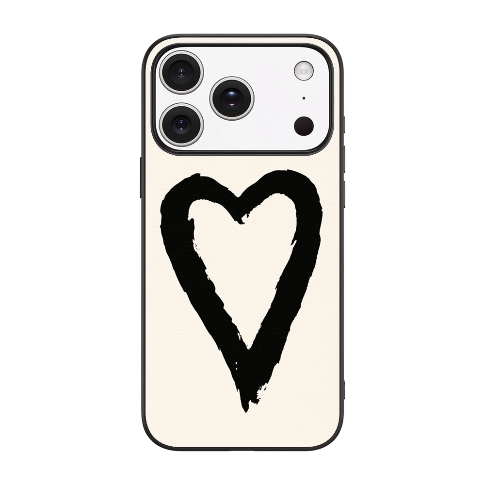 PAINT BRUSH OUTLINE HEART