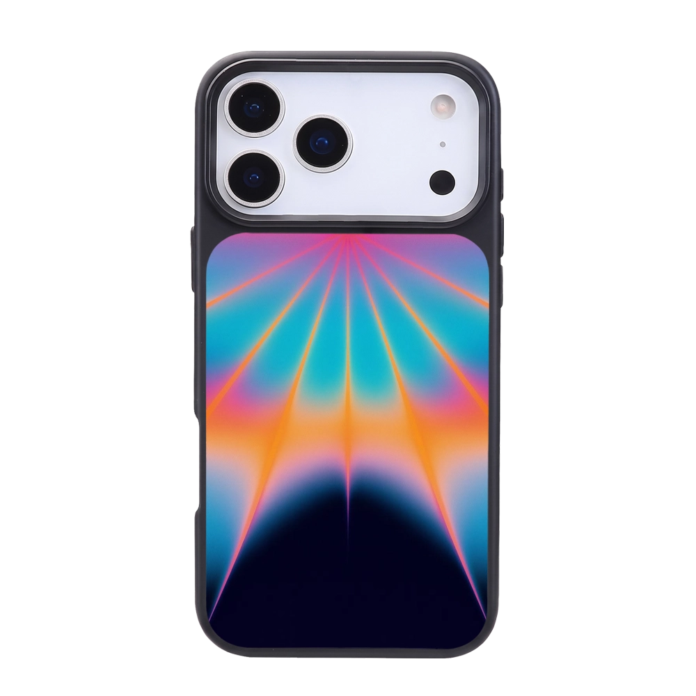 Neon Prism Sunburst