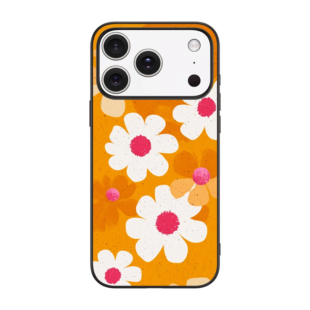 Sunset Daisy Pattern
